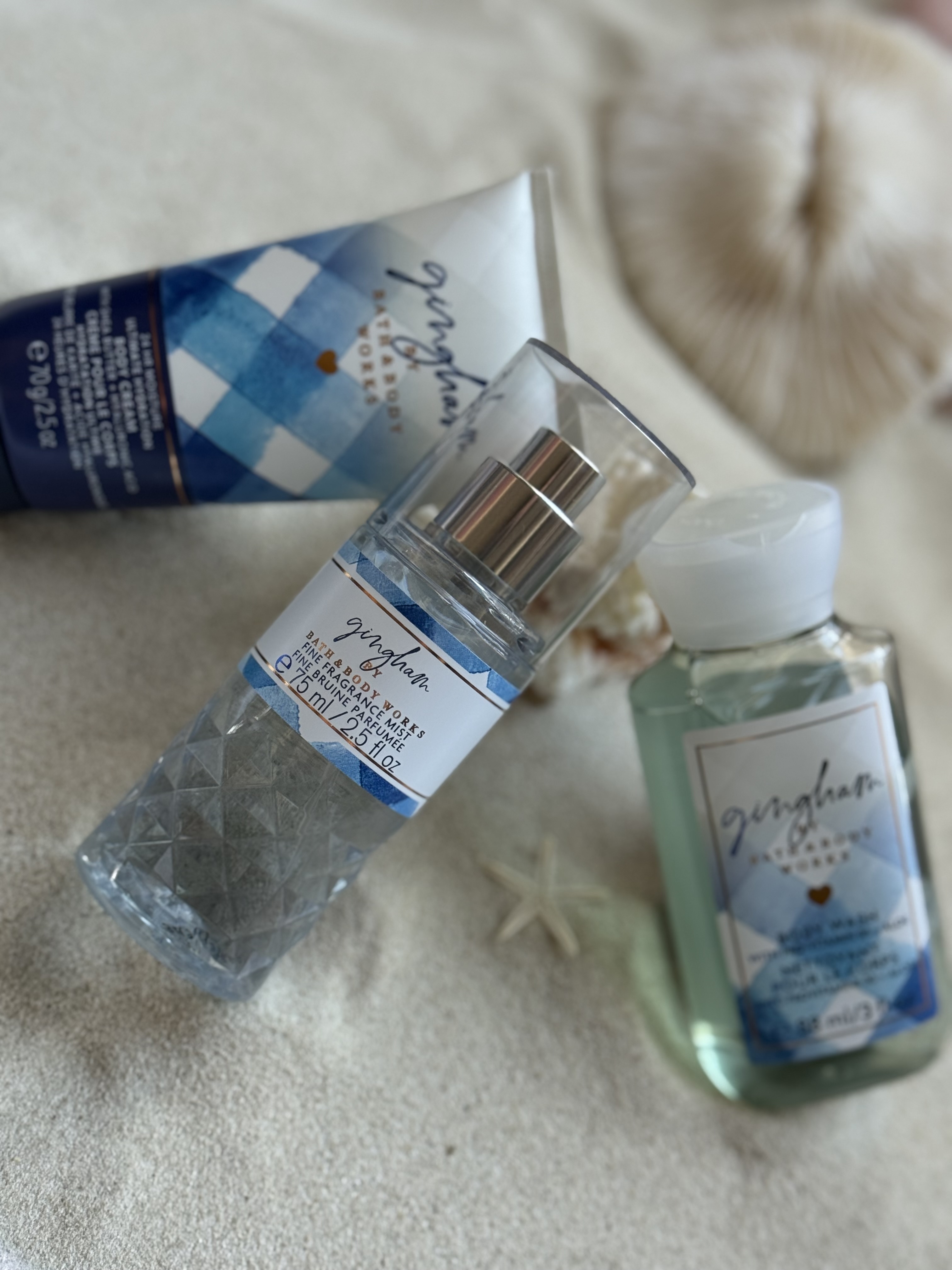 پک مینی بث اند بادی ورکس مدل Gingham (بادی میست، بادی لوشن و شاور ژل)